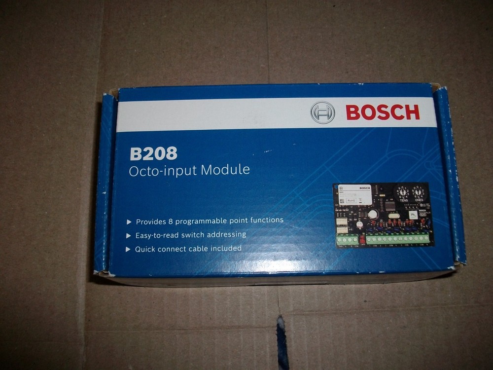 New! Bosch B208 Octo-input Module Sealed Box.