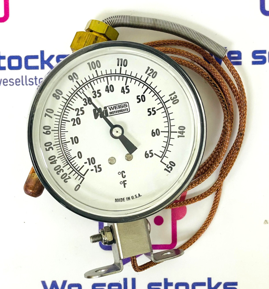 WEISS INSTRUMENTS 9201061009 Dial Thermometer