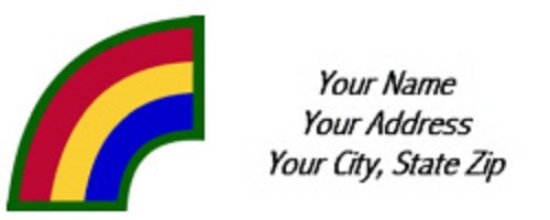 Address Labels - 42nd Infantry Div. SSI