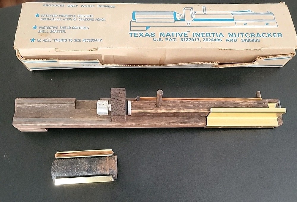 Vintage Texas Native Inertia Nutcracker Model #7141