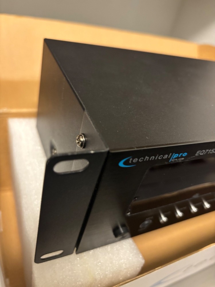 Technical Pro EQ7153 Dual 21 Band Professional Equalizer - Black