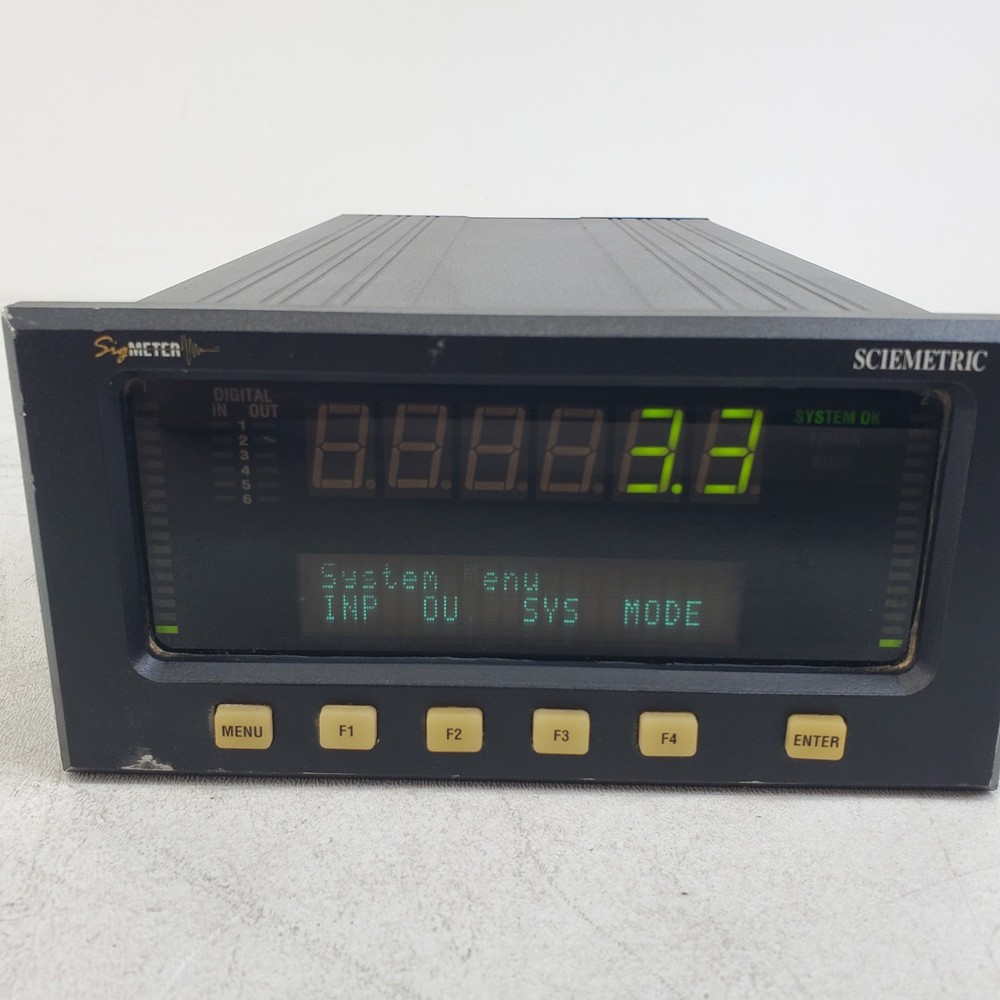 Sciemetric 1102 Sigmeter Analysis & System Meter