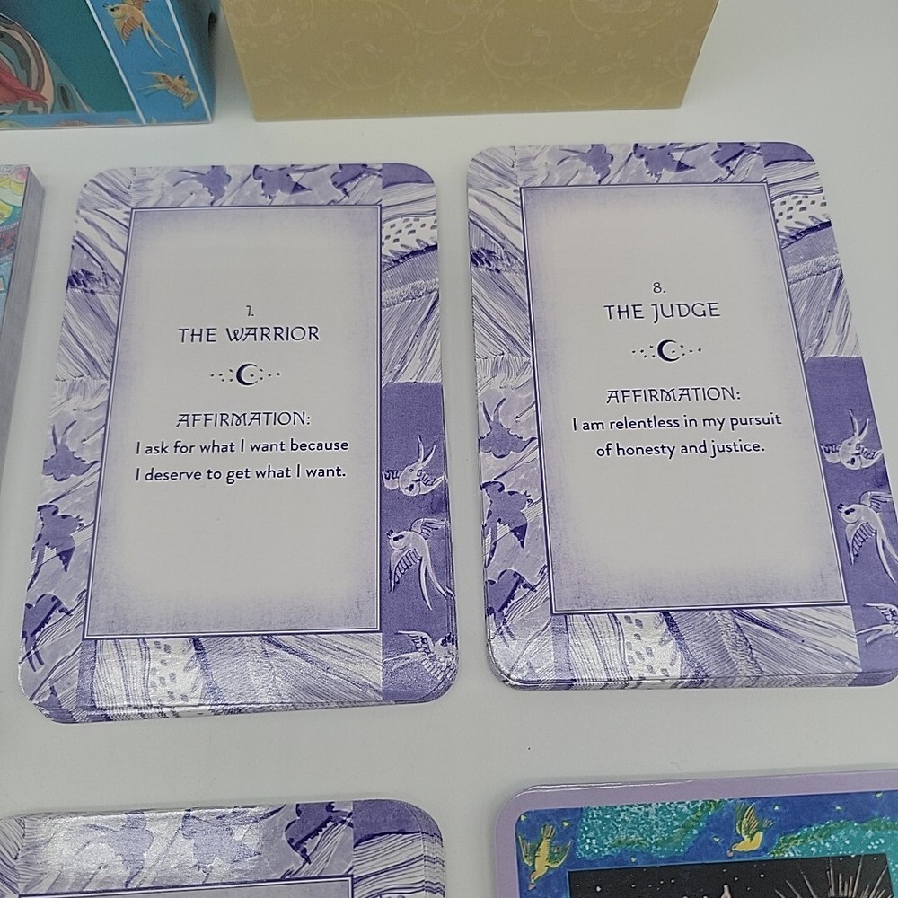 The Intuition Oracle 52 Card Deck and Guidebook Inner Wisdom Booklet Affirmation