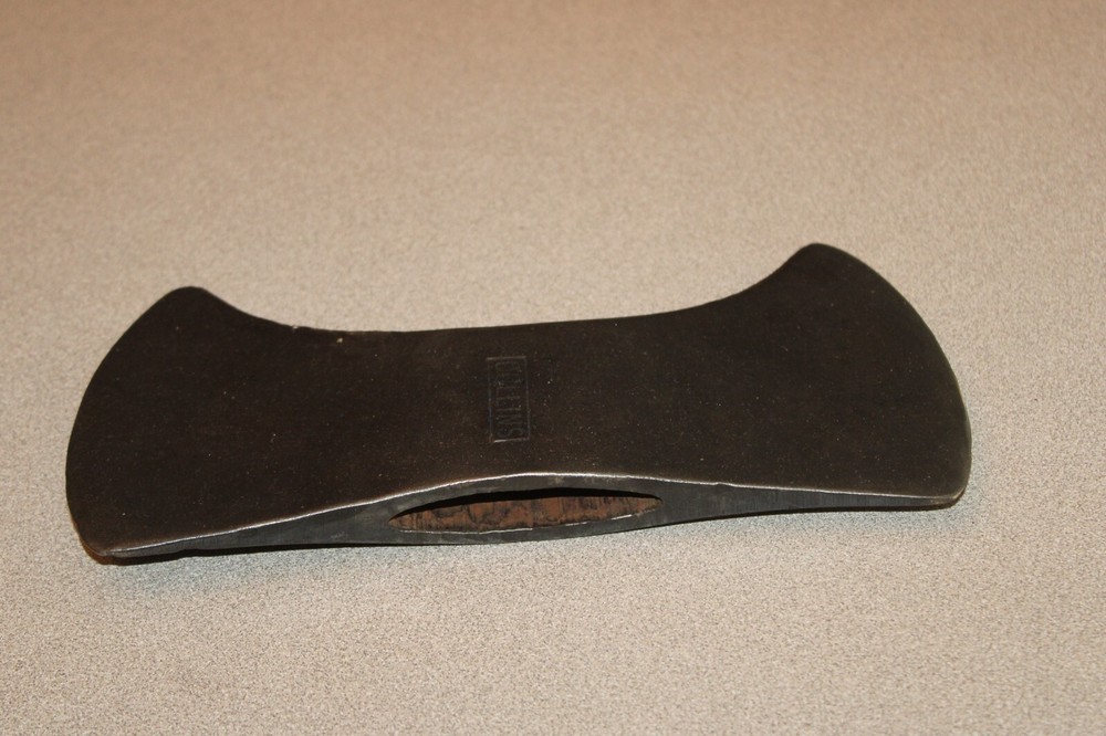 Vintage COLLINS Double Bit Axe Head 10"