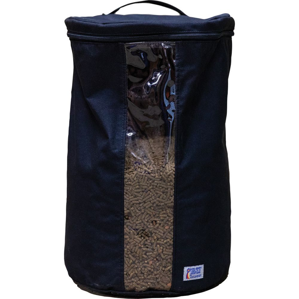 Dura-Tech E-Z View Grain Bag | Horse Stable Essential | Durable 1000D | Black
