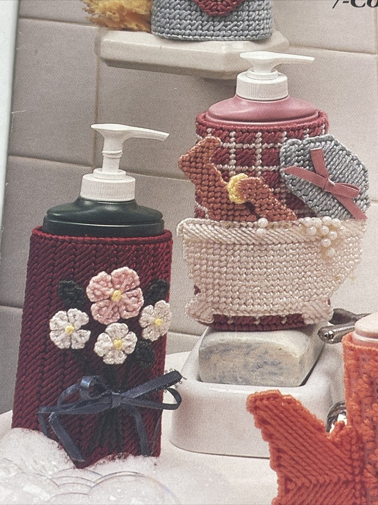 Needlecraft Shop Soap Covers Plastic Canvas Pattern