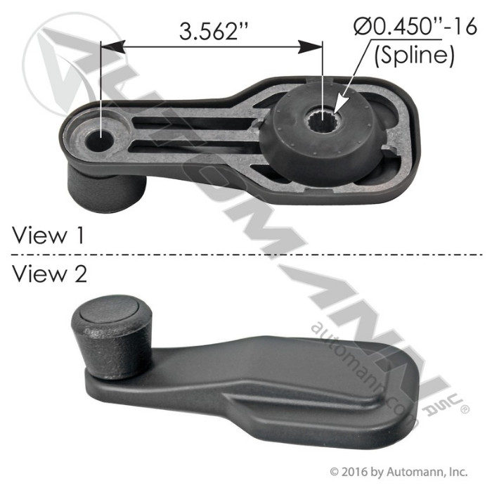 Automann HLK2190 Window Handle for Volvo