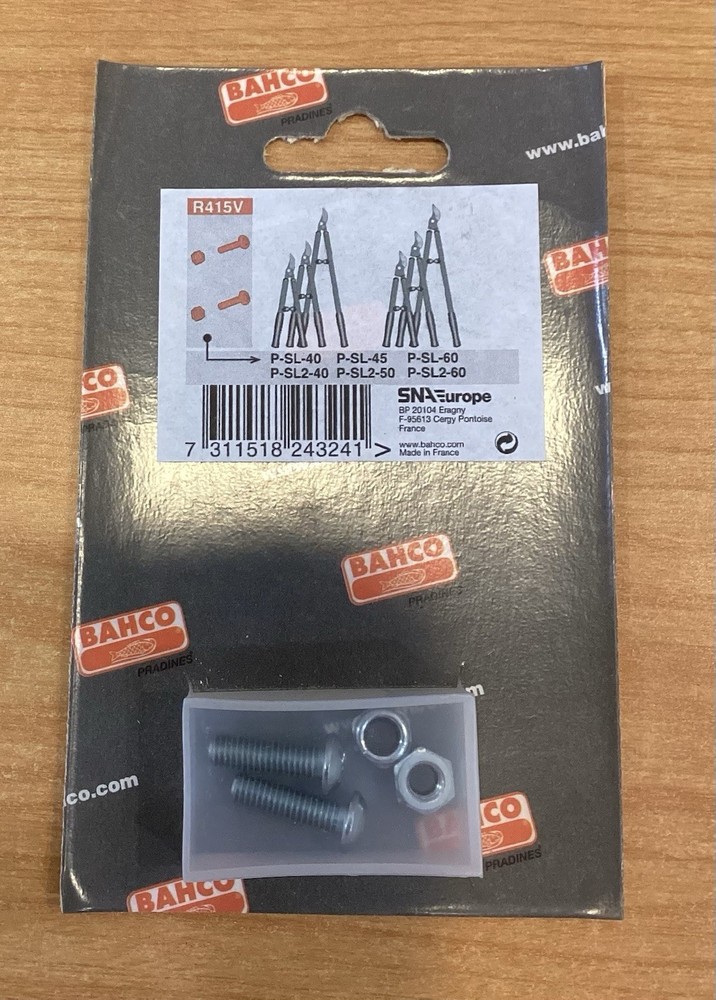 Bahco R415V – Replacement Bolts and Nuts