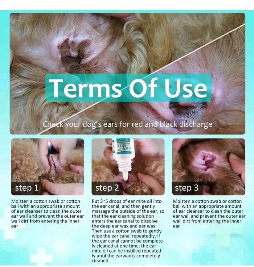 Elaimei Ear Mite For Pets 22.2ml