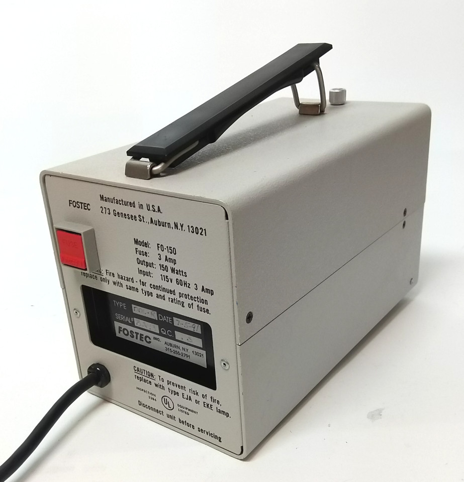 FOSTEC FIBER OPTIC MICROSCOPE ILLUMINATOR FO-150