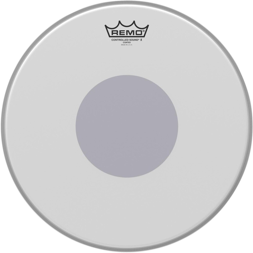 Remo Controlled Sound X Black Dot On Bottom 14" Coated