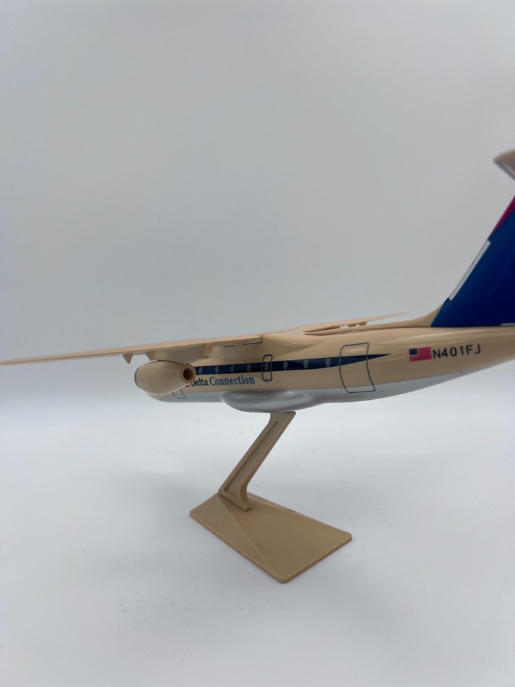 Delta Connection 328JET Model Airplane N401FJ Desktop Display