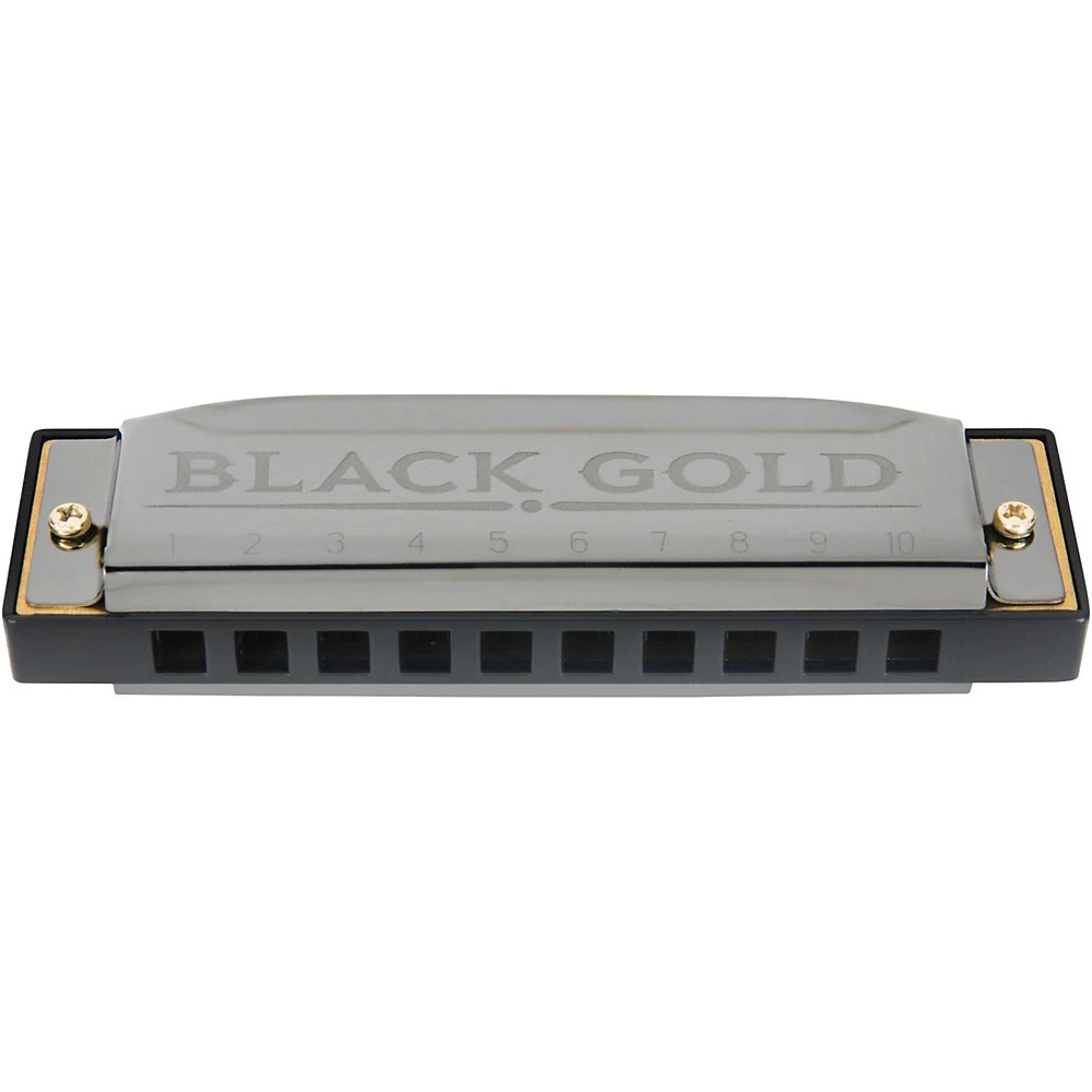 Silver Creek Black Gold Harmonica  Bb