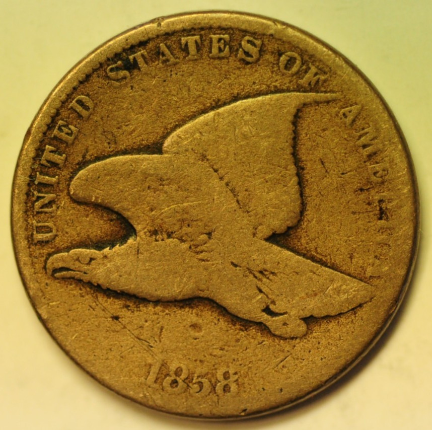 mw30225   Flying Eagle Cent 1858
