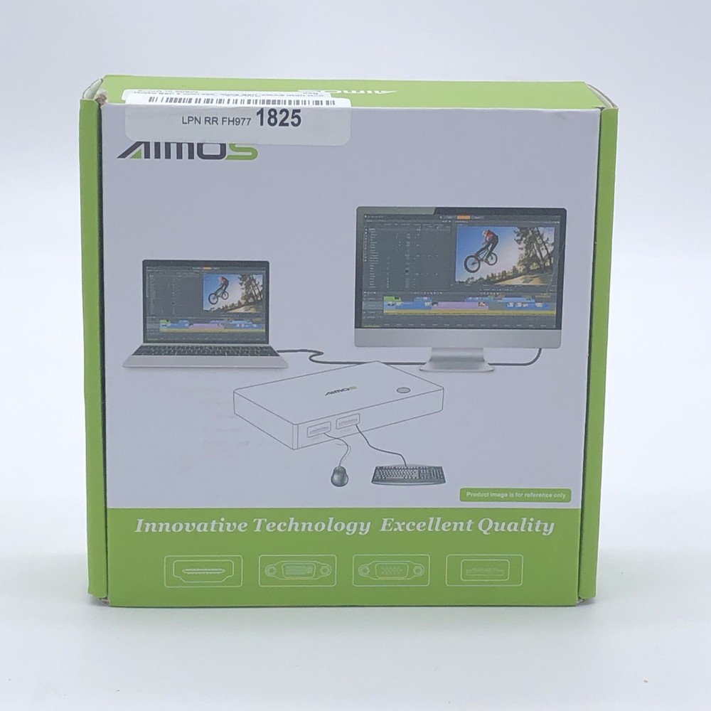 Aimos KVM Switch 2 Port HDMI Switch for 4K USB 2.0