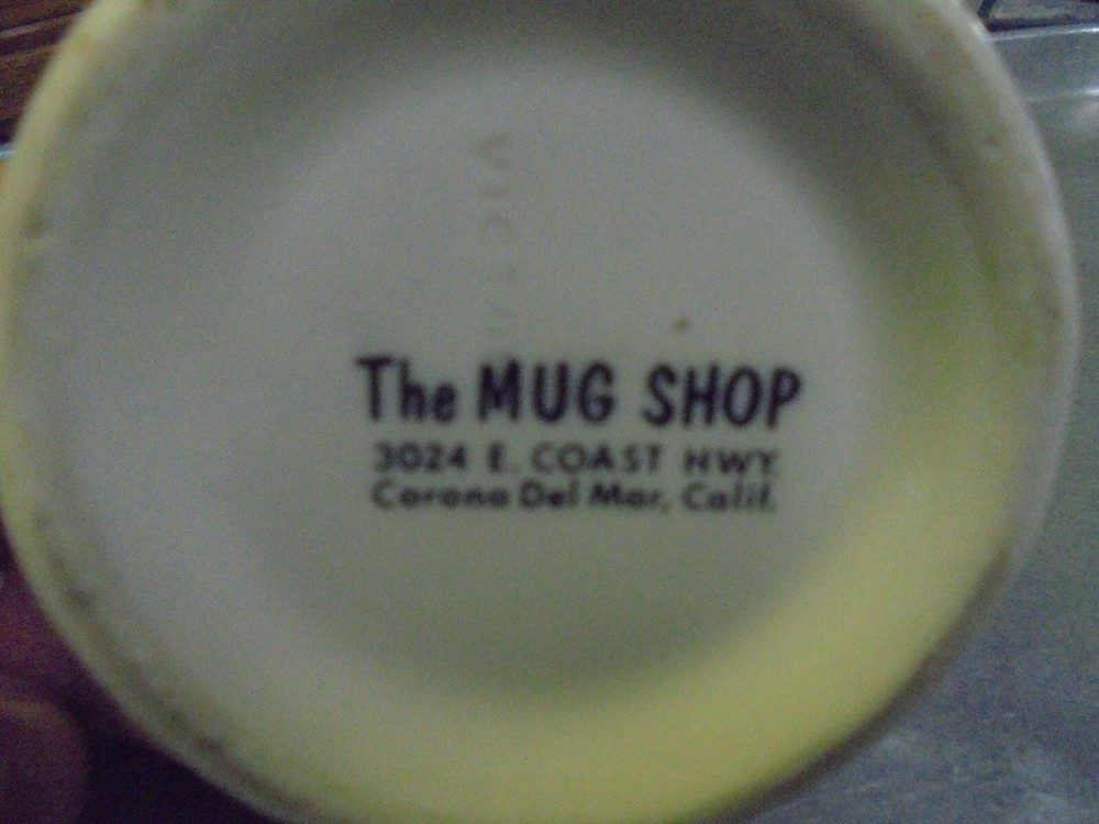Vintage 334th Fighting Squadron R.E.D. coffee mug