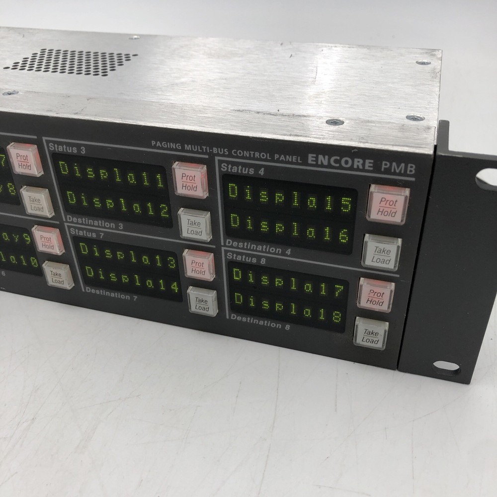 USED Grass Valley Encore/Prelude PMB Control Panel POWER TESTED READ B
