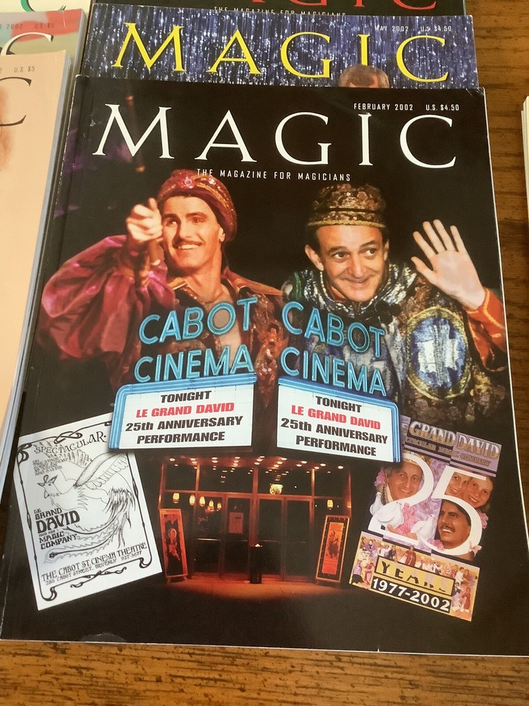 9 Magic Independent Magazines For Magicians 2002