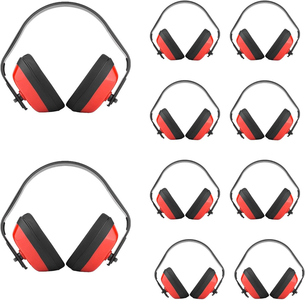 Safety Ear Muff, ANSI S3.19 Approved, 10-Pack