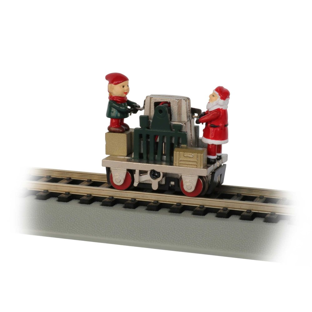 Bachmann 46224 HO Operating Gandy Dancer, Christmas