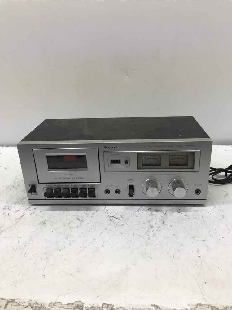 Sanyo Stereo Cassette Deck RD 4550