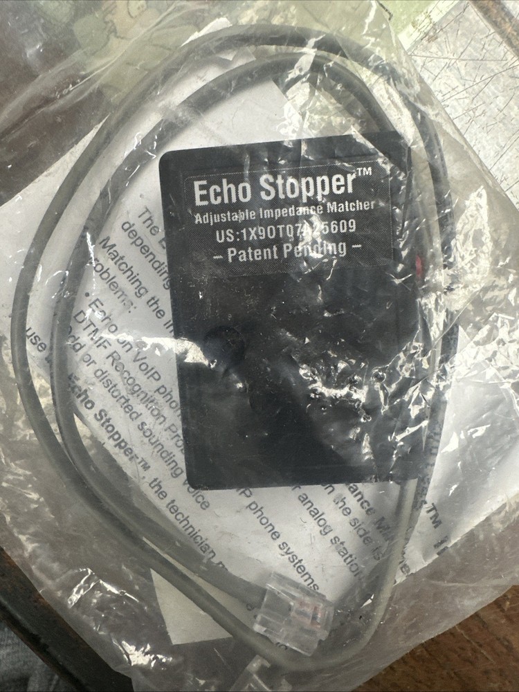 Echo Stopper Adjustable Impedance Matcher