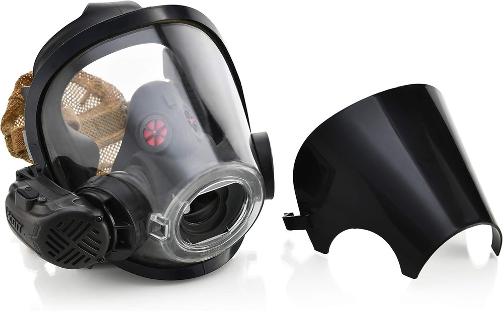 5 Pack Firefighter SCBA Mask Shields | Essential Blackout Training Gear