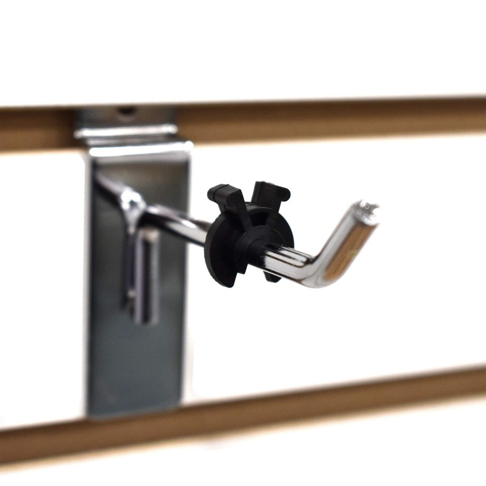 Black Peg Hook Stoppers, Squeeze & Pinch Inventory Control Clips to Help Keep Me