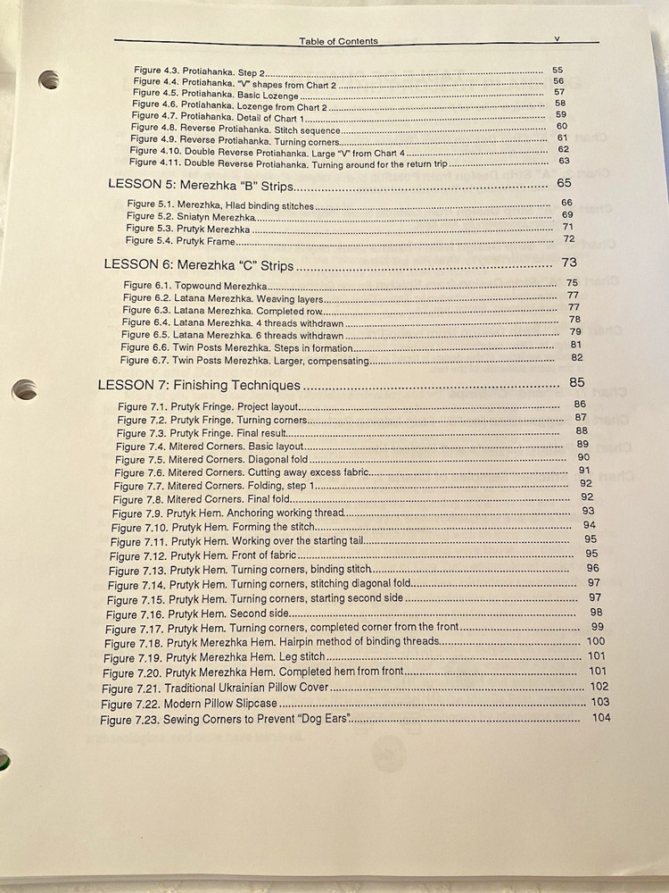 Jan Walters Needlework Chart Ukranian Openwork 1995 EGA Course Over 120 Pages