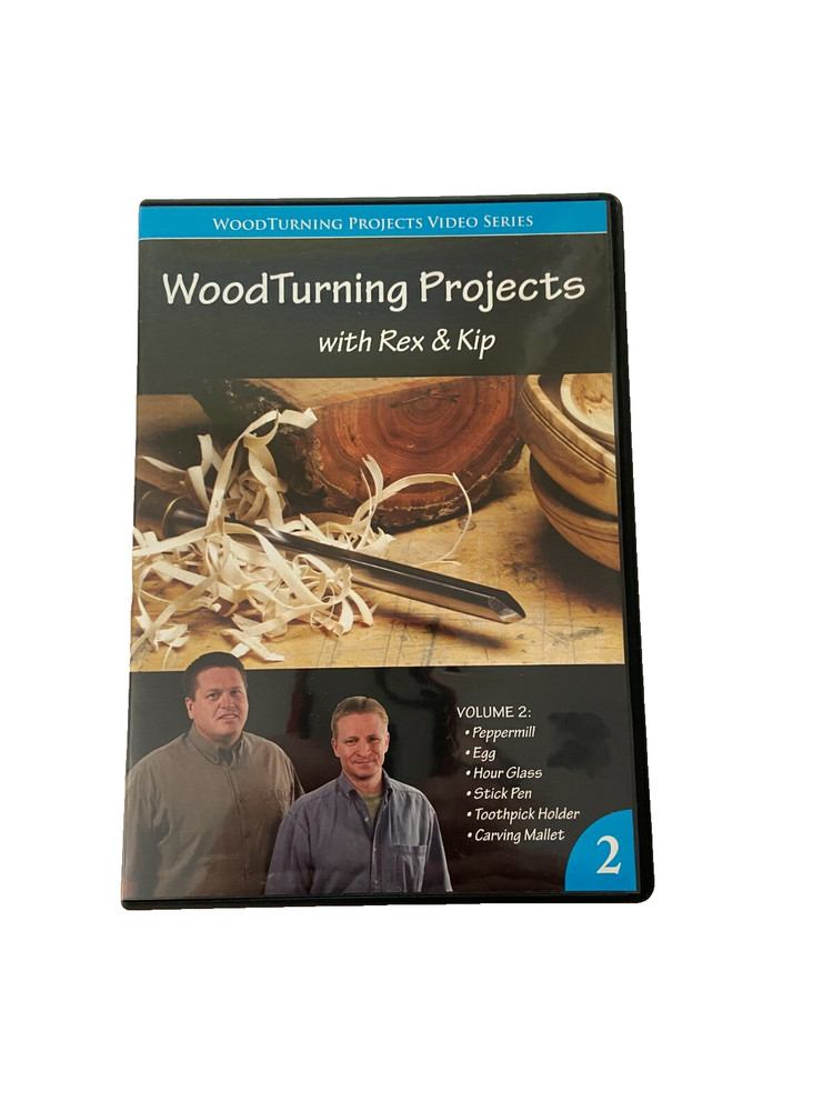 WoodTurning Projects with Rex & Kip Volume 2 DVD