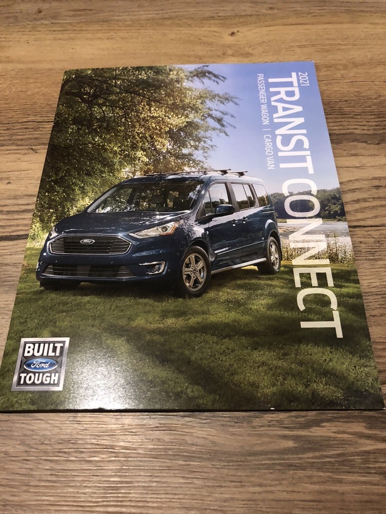2021 FORD TRANSIT CONNECT 24-page Original Sales Brochure