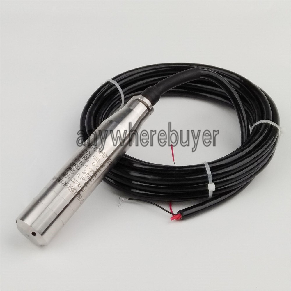 ONE 4-20MA 3.0m Range Water Level Transmitter Liquid Level Transducer Sensor NEW