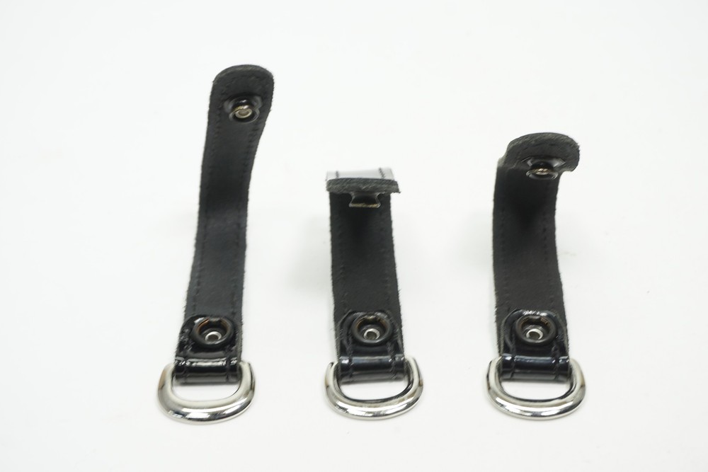 High Gloss D-Ring Keeper for Duty Belt 3pk