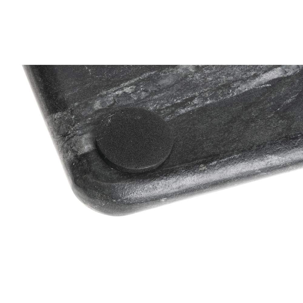 Marble Serving Board Black - 18"L x 9"W x 1/2"H