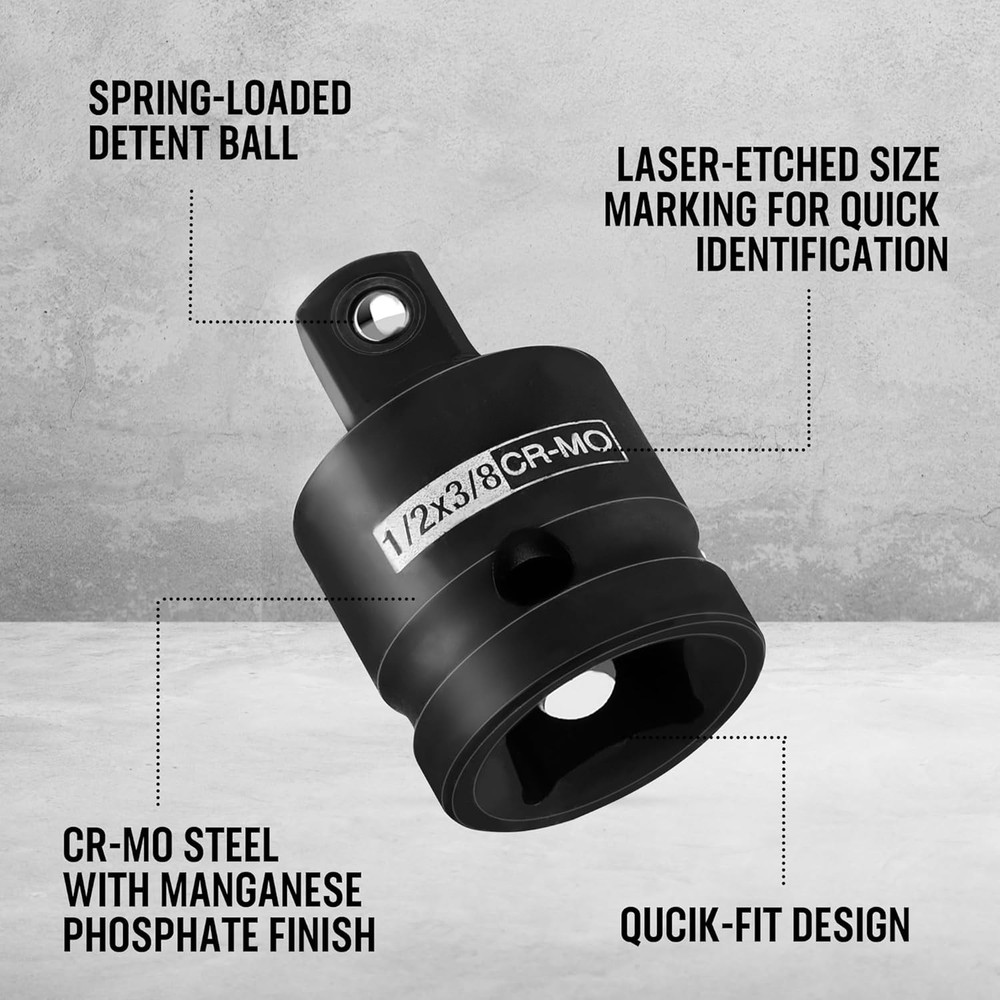 Impact Sleeve Adapter Set Includes Adapter and Reducer Set