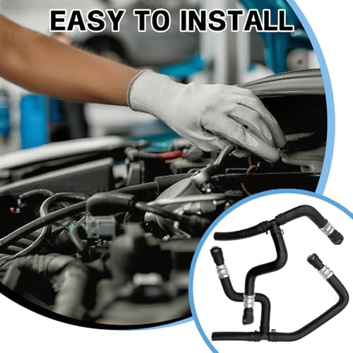Engine Heater Hose Assembly Supply and Return Hose Compatible with Chevy