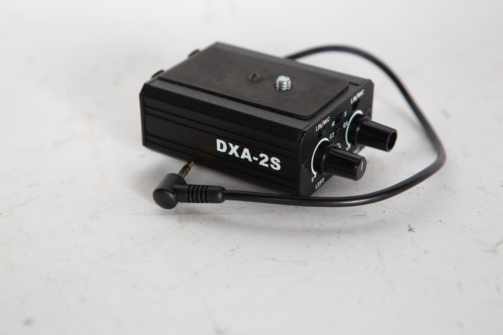 Beachtek DXA-2S - Dual XLR Universal Microphone Adapter for Camcorders