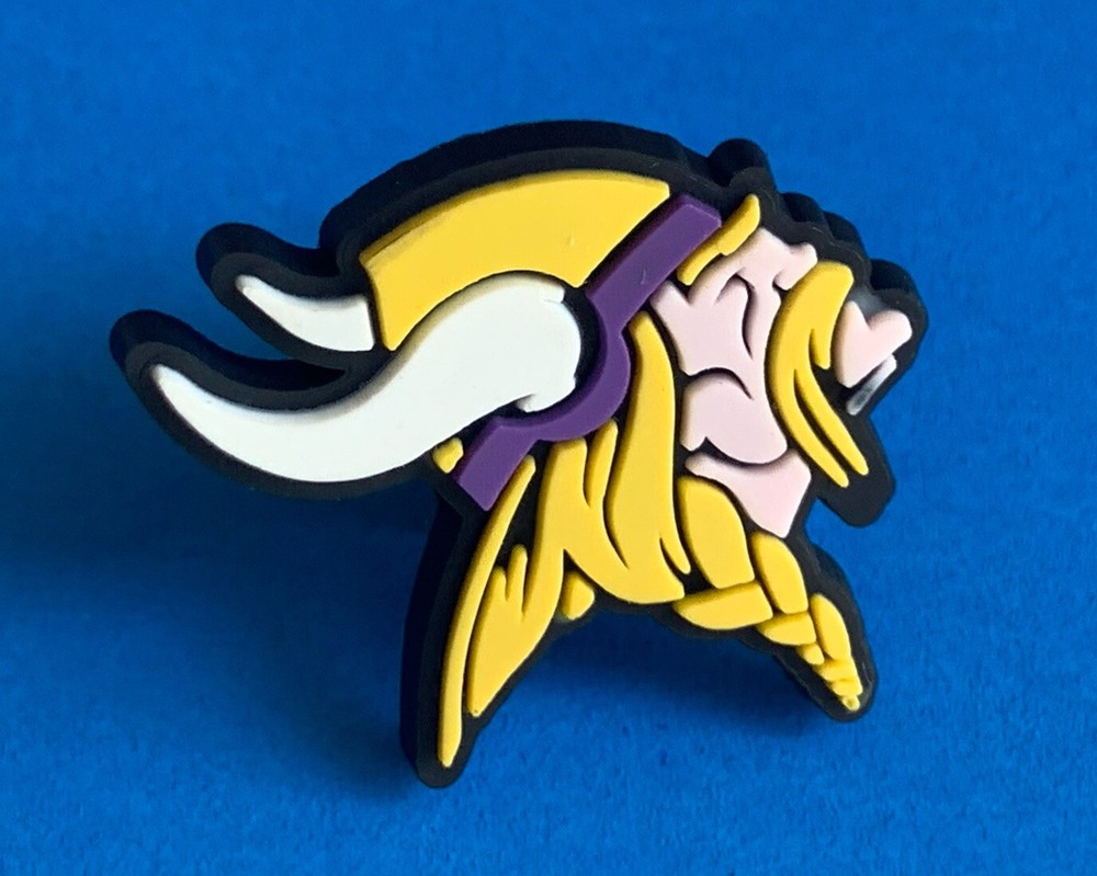 Minnesota Vikings, Shoe Charm For Crocs.