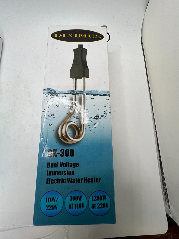(QTY 3) Diximus DX-300 Electric Water Heater Portable Dual Voltage Immersion