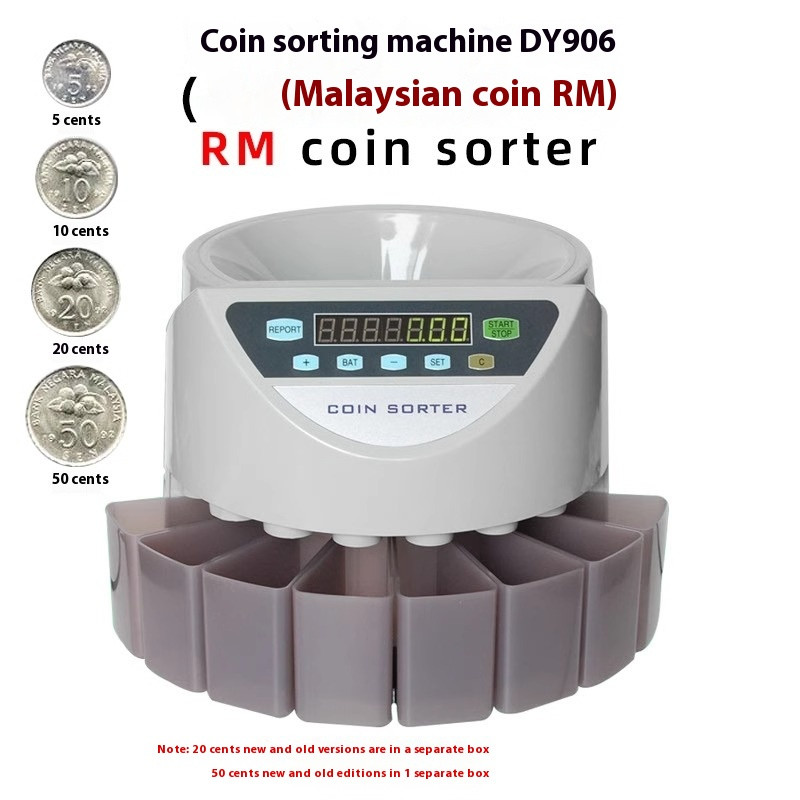 Coin Sorting Machine For Coins And Change Sorting Xd-9002 Coin Machine