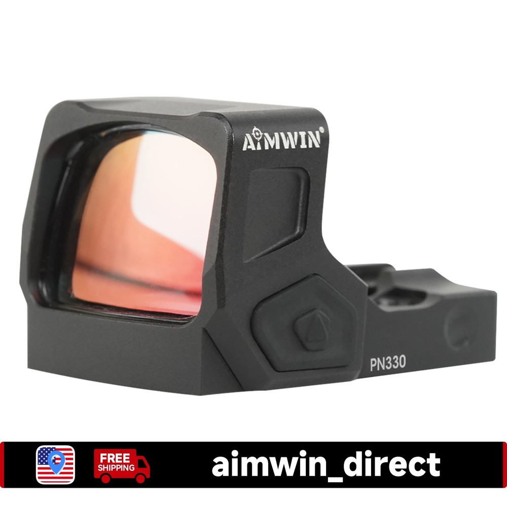 AIMWIN PN330 Red Dot Sight 2 MOA Dot 32 MOA Circle Multi-Reticle Reflex Sight