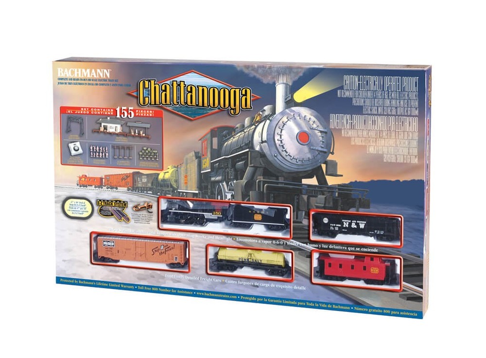 Bachmann HO Scale Chattanooga Electric Train Set 626