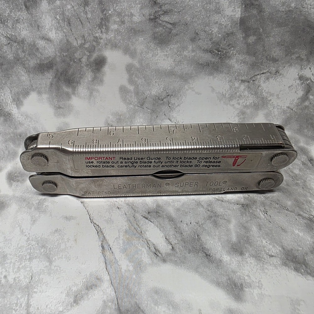 Leatherman Super Tool Multi Tool Model In Original Tool Case
