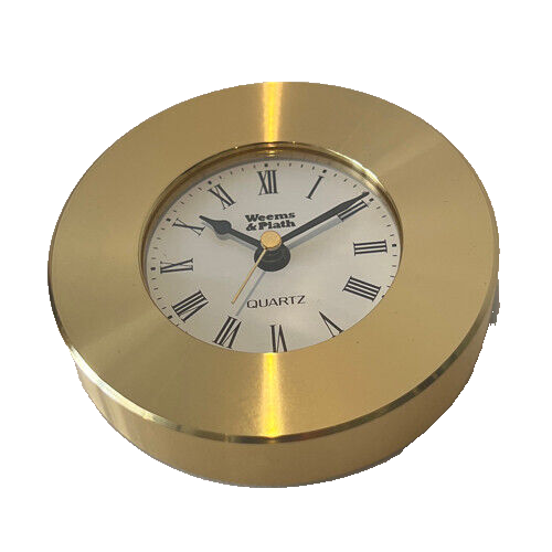 Weems & Plath - Brass Chart Weight Clock