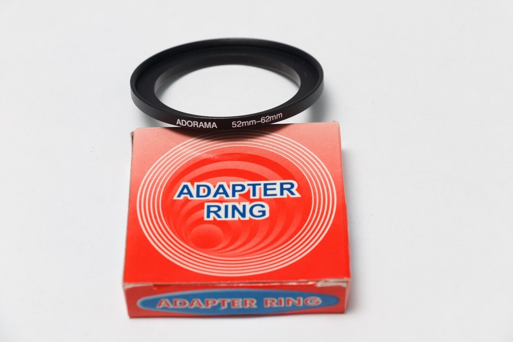 Adorama adapter ring 52mm - 62mm step up