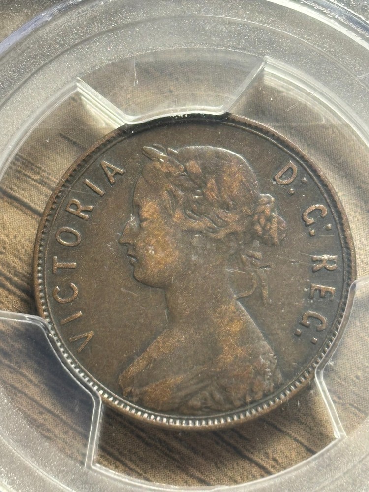 Newfoundland Large Cent 1888 PCGS Graded VF35