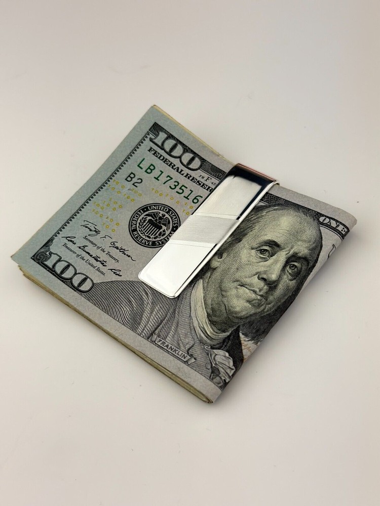 925 Sterling Silver Money Clip