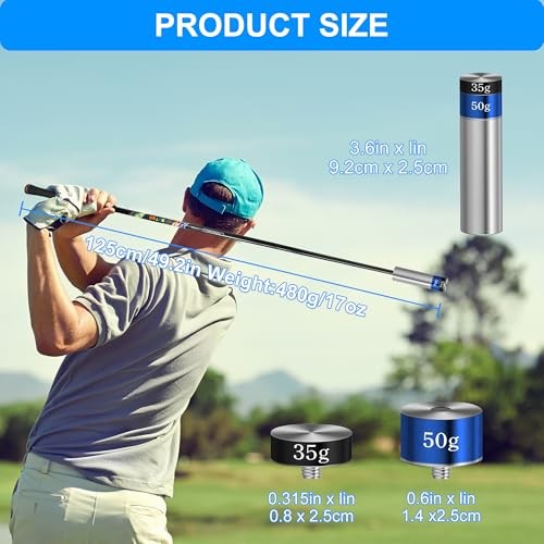 Golf Swing Trainer Golf Training Aid and Correction for Strength Speed, Golf