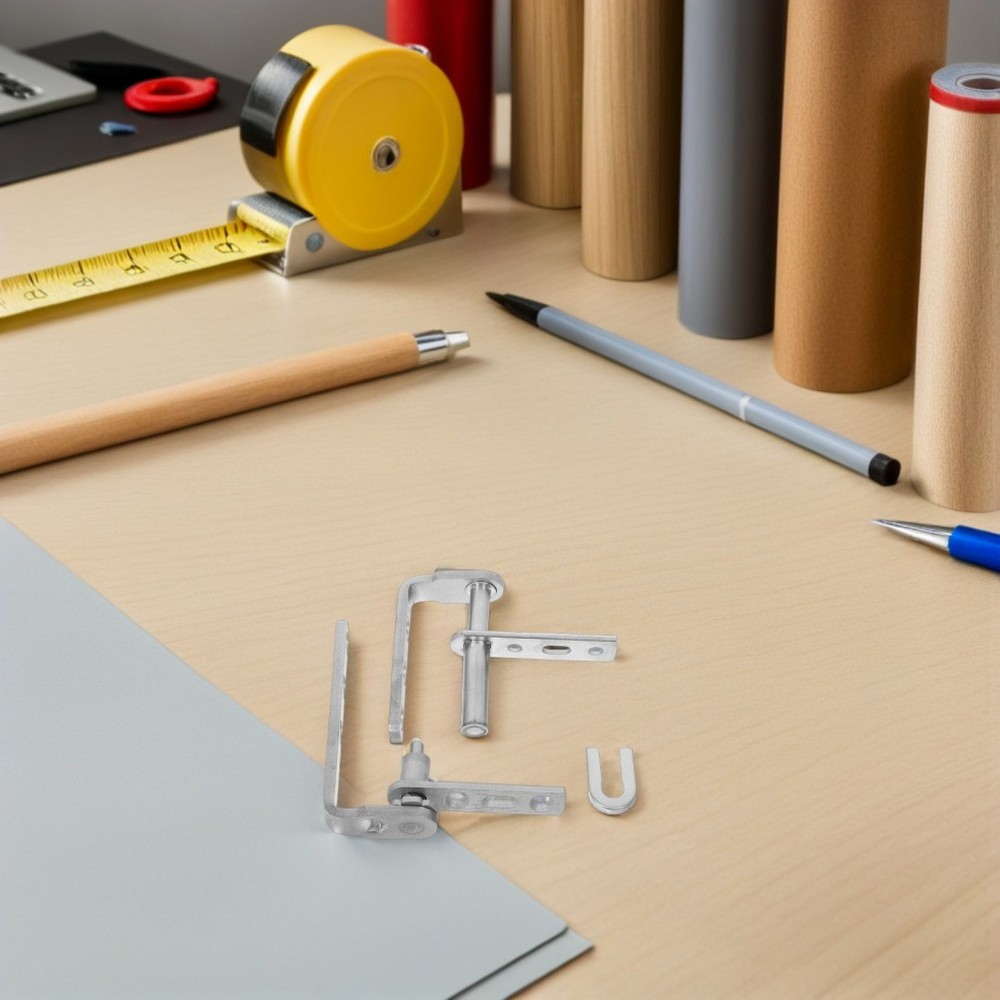 2 Pcs Swinging Door Hinges Self Closing Gravity Hardware Replacement