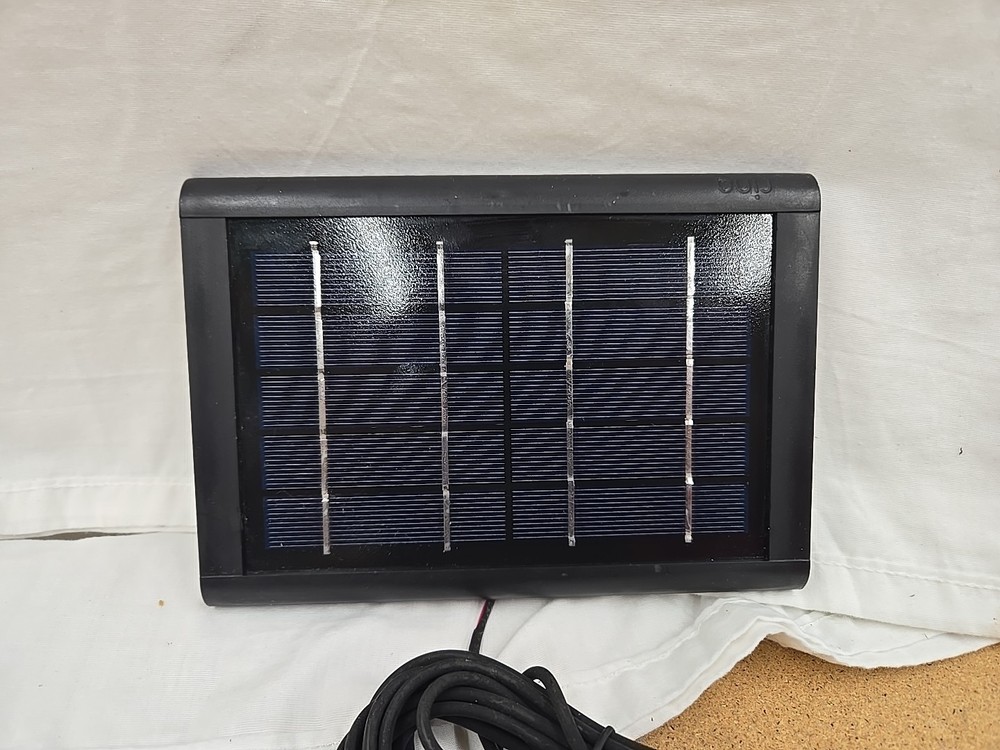Ring Solar Panel Micro USB Plug - No Mount  - Used - V2